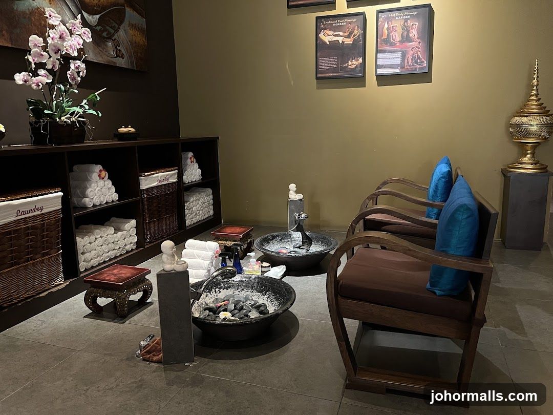 Massage Therapy Lounge Interior