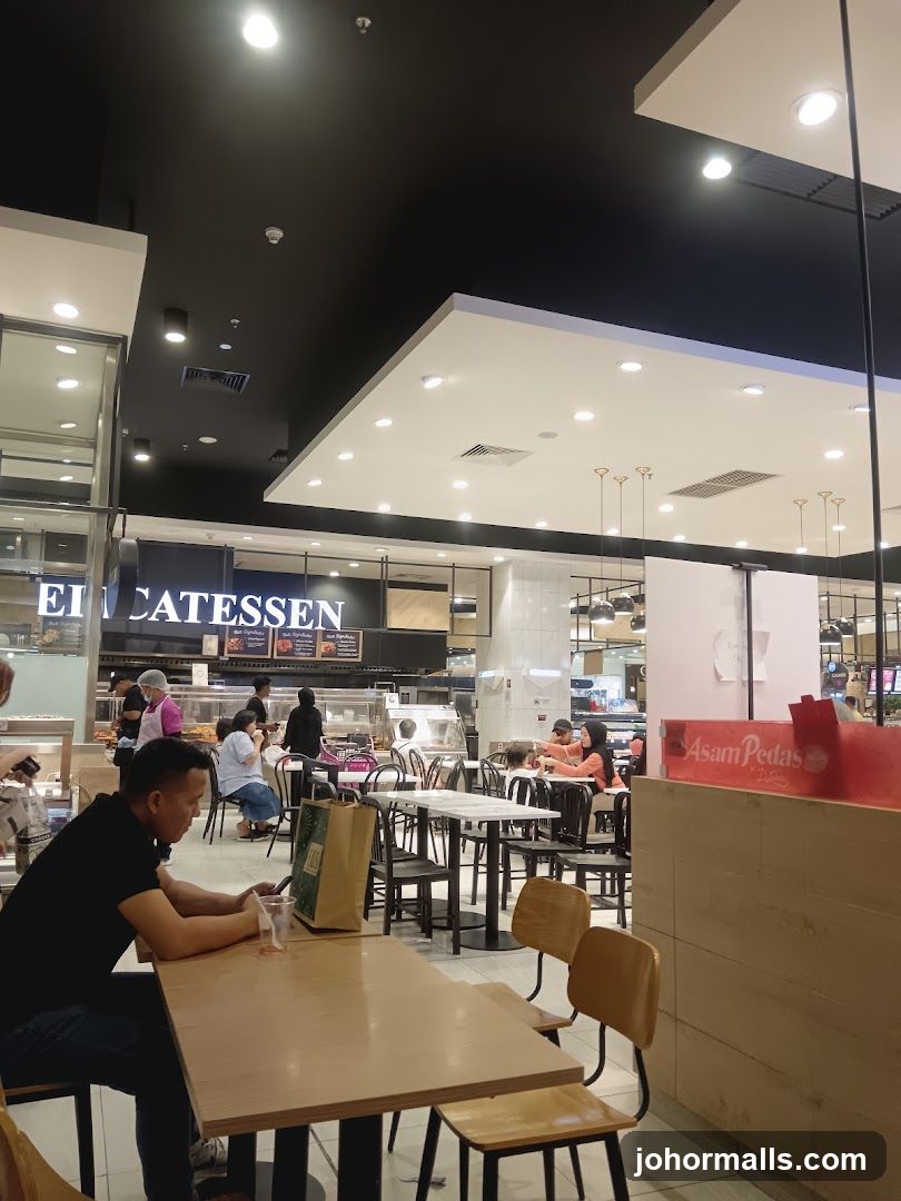 Food court interior