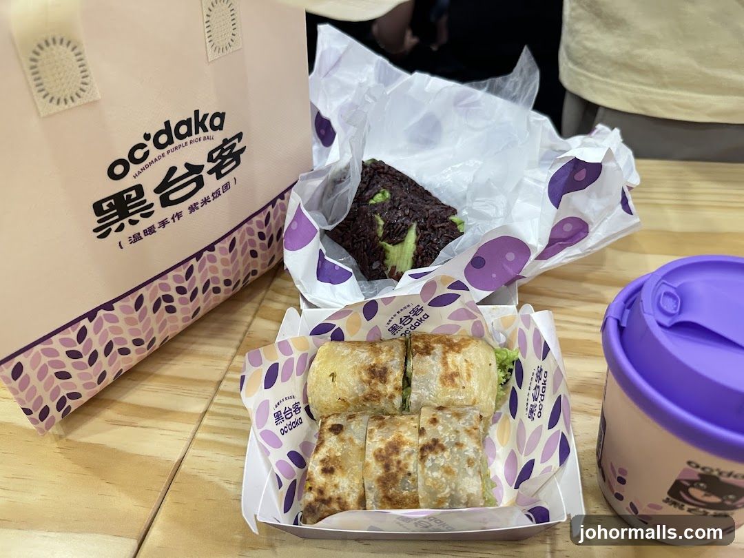 oc'daka 黑台客 food display