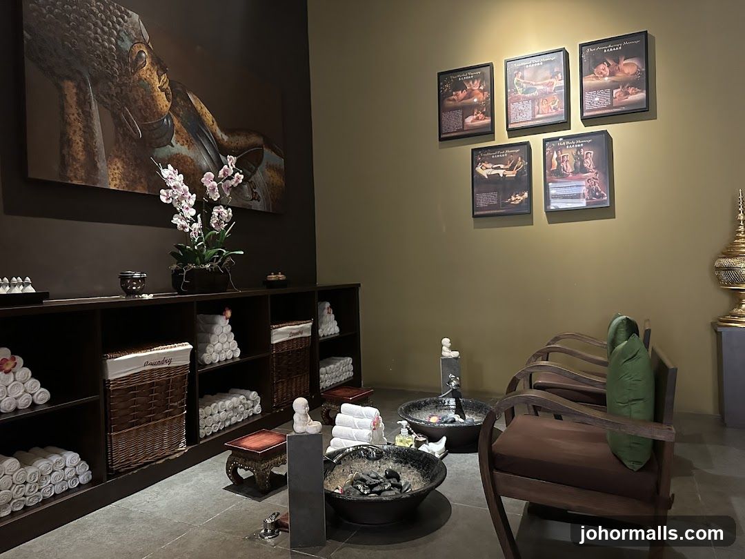 Massage Therapy Lounge Interior
