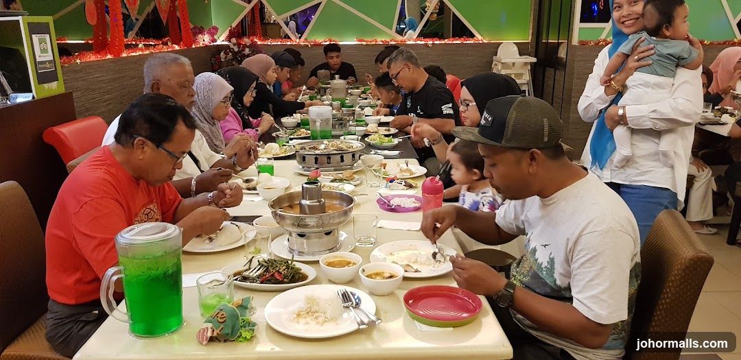 Dining Group at Restaurant Interior