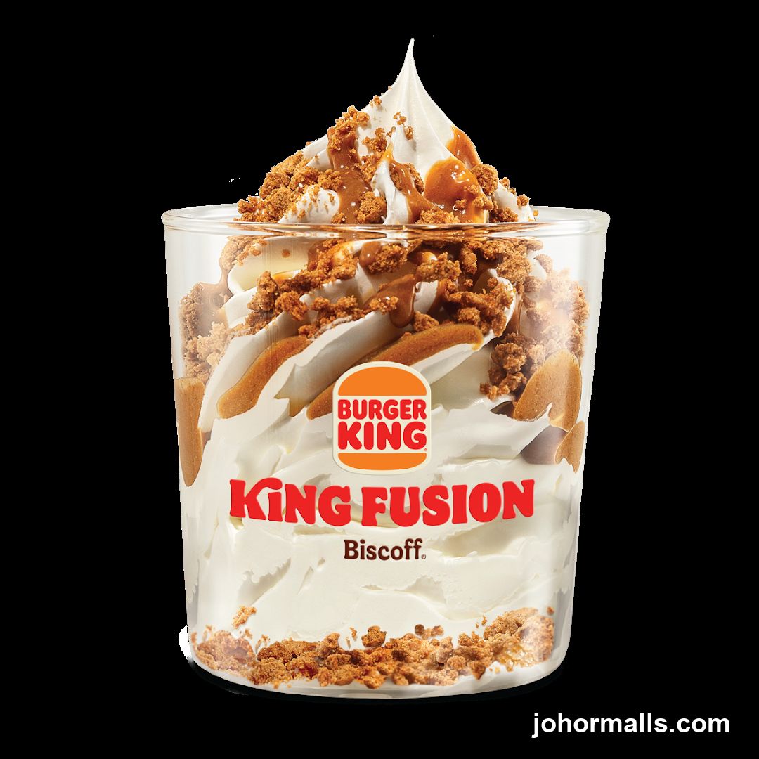 Burger King King Fusion Biscoff Dessert