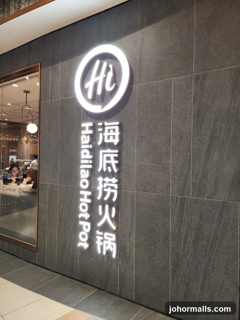 海底捞火锅 地不佬店 Haidilao Huo Guo @ Aeon Tebrau City
