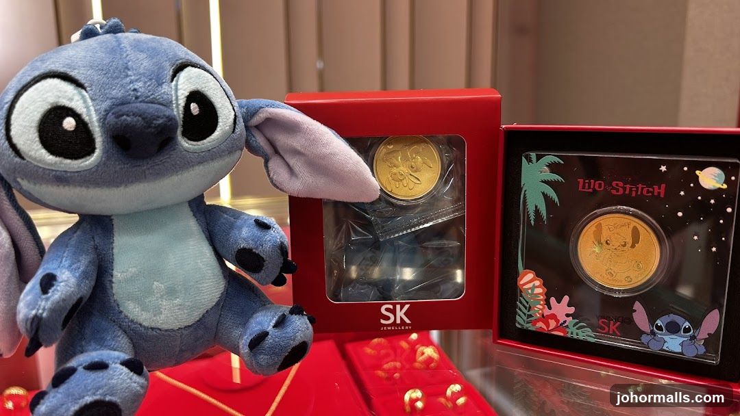 Stitch Plush Toy and Collectible Coins