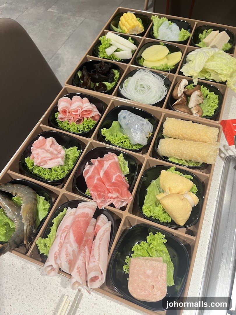 Hot Pot Ingredients Platter