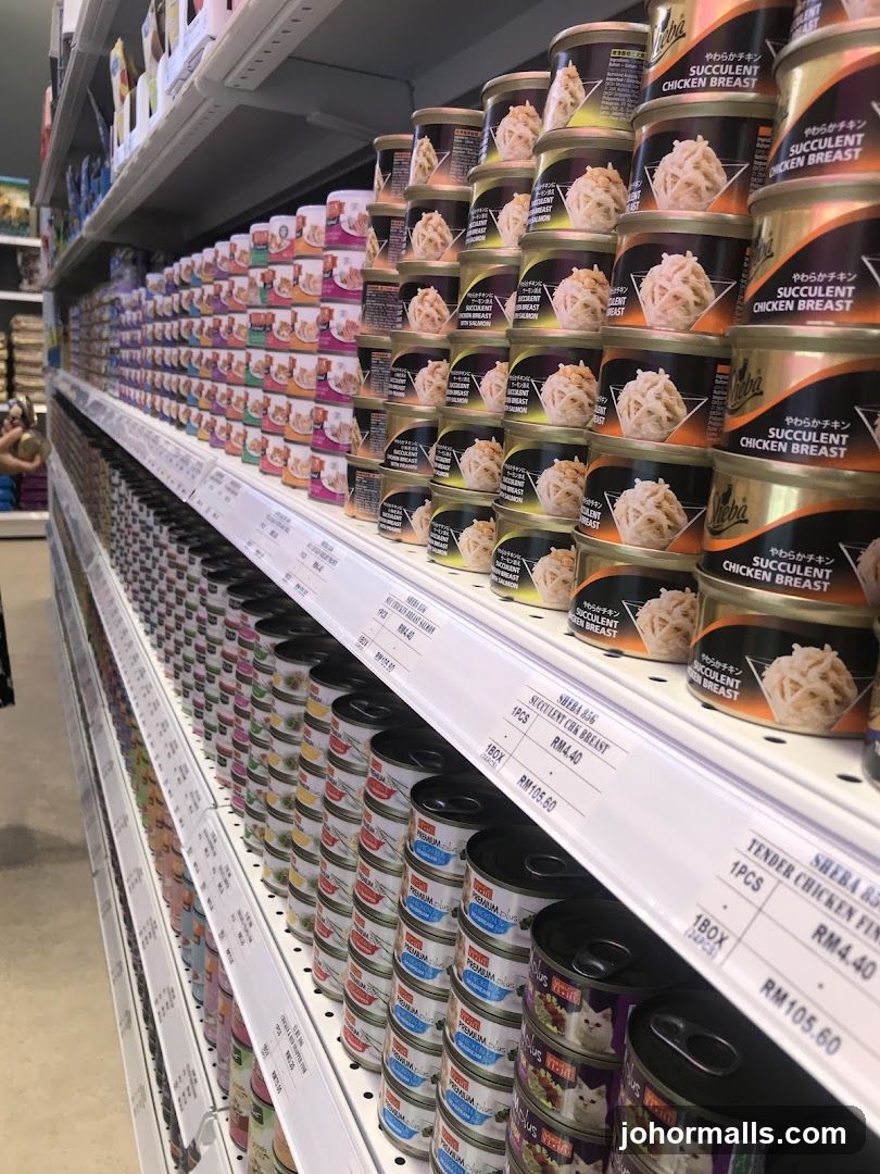 Canned Pet Food Aisles