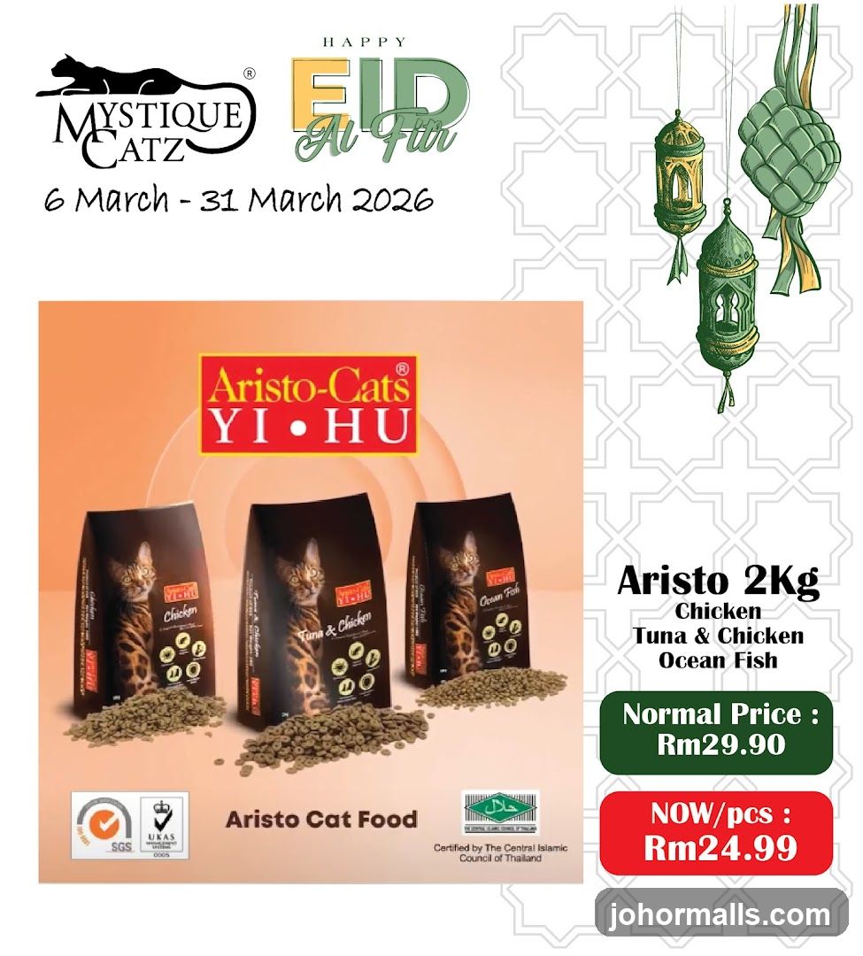 Aristo Cat Food Eid Promotion