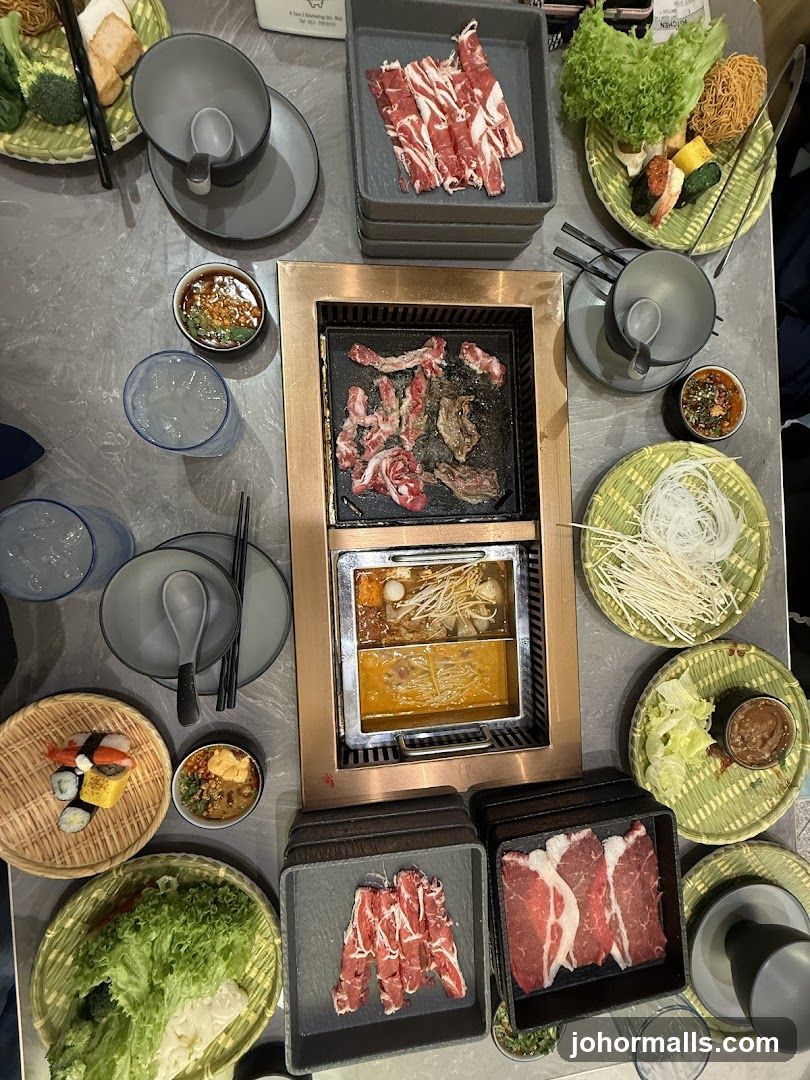 Hot Pot and Grill Meal