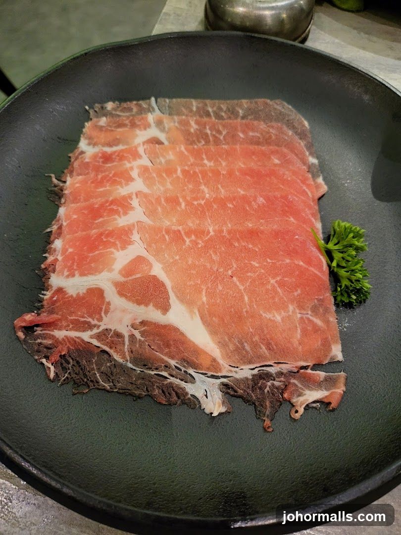 Thinly Sliced Raw Meat