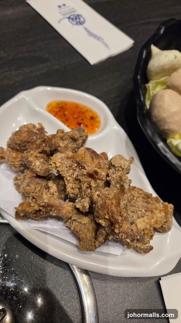 Fried Chicken Bites with Dipping Sauce