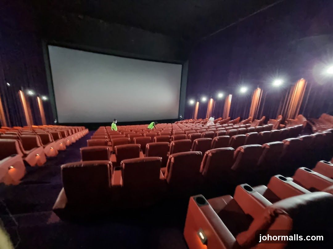 Empty Cinema Auditorium