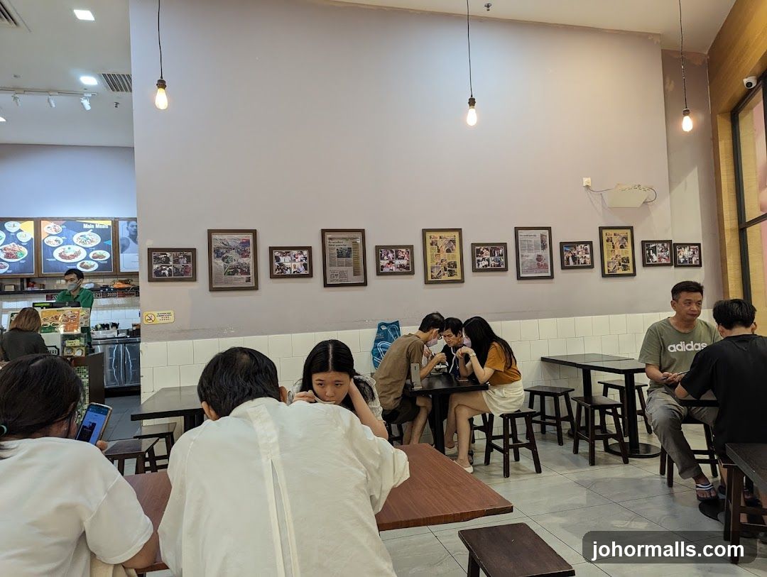 Restaurant Interior with Diners