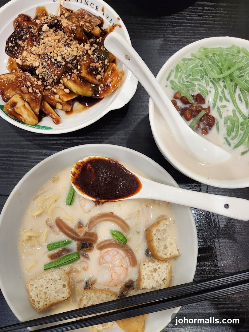 Assortment of Malaysian Dishes