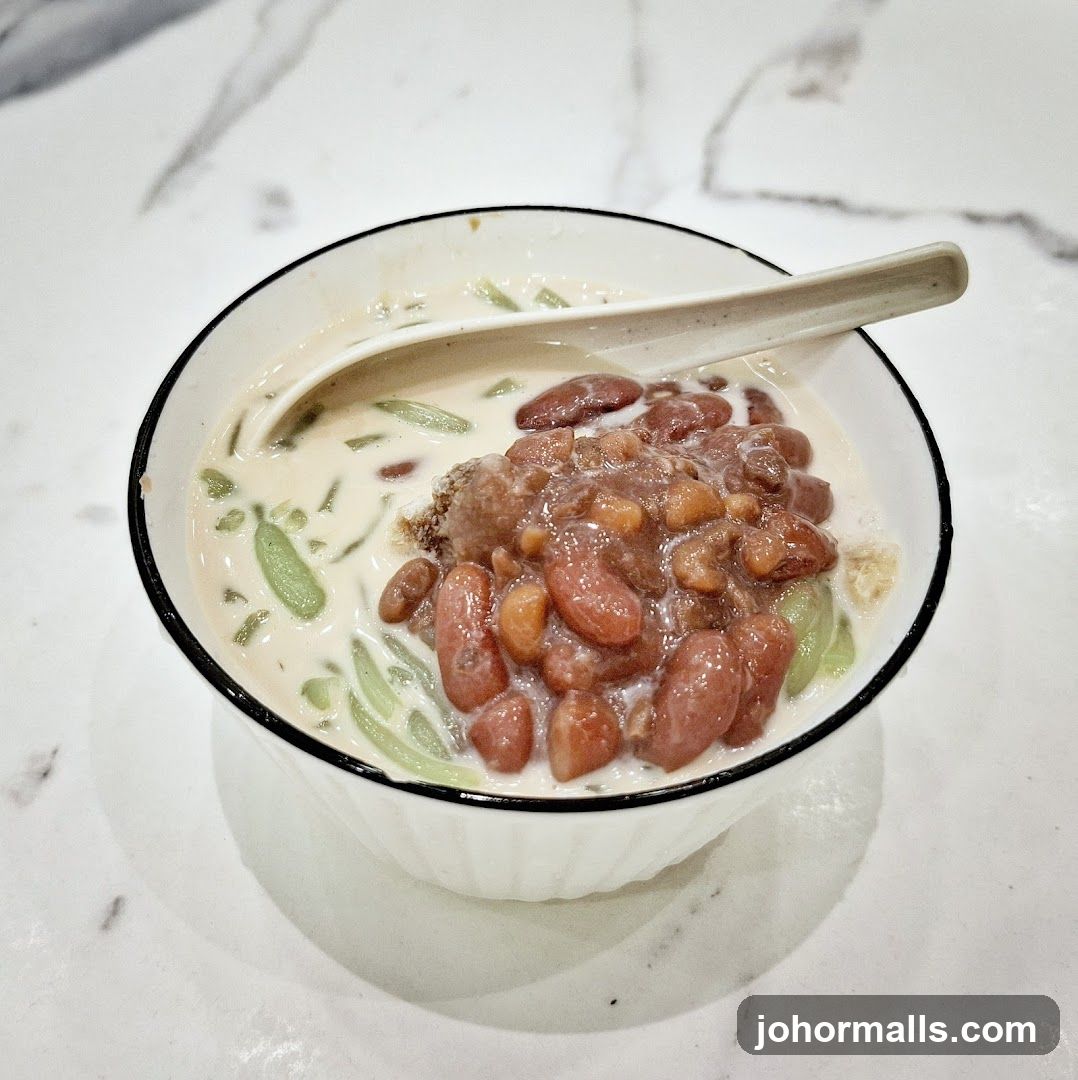 Cendol with Red Beans