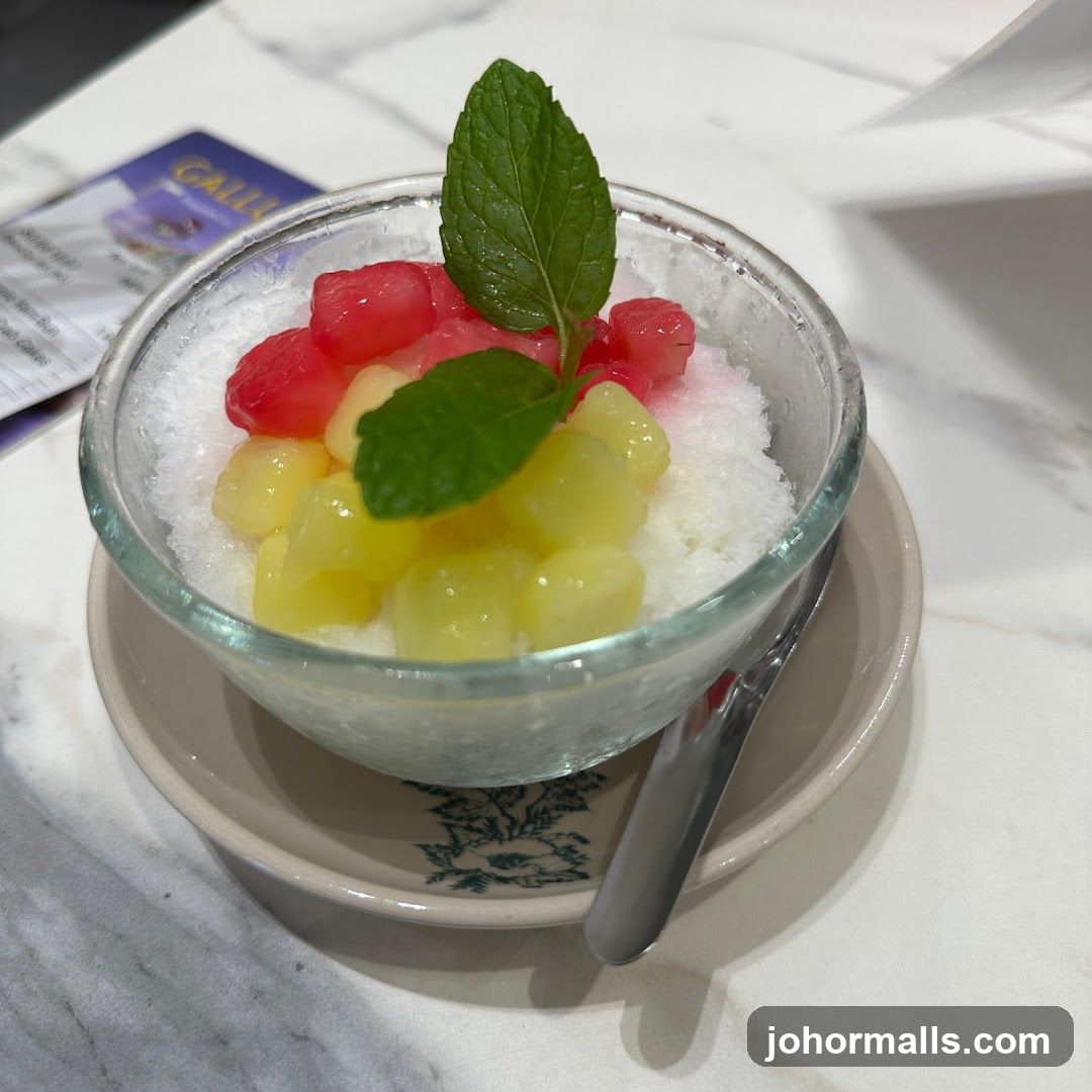 Shaved Ice Dessert