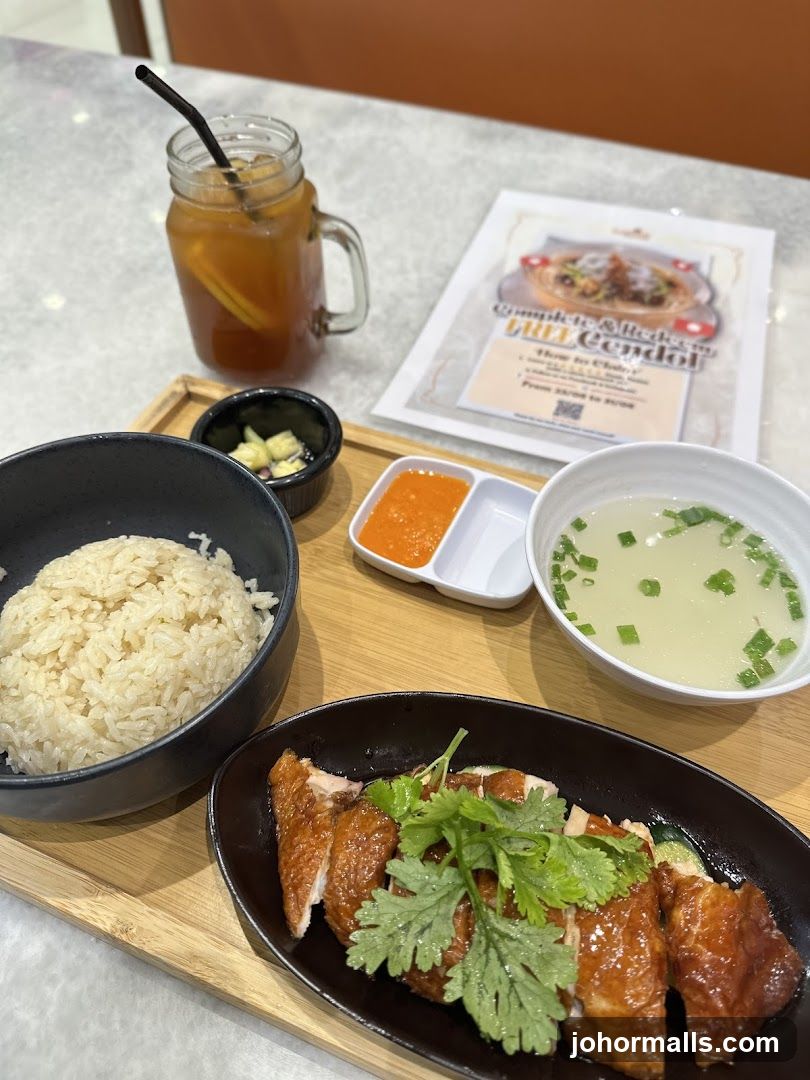 Hainanese Chicken Rice Set