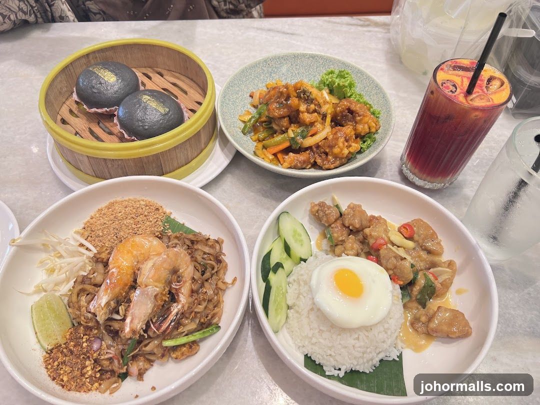 Asian Food Spread