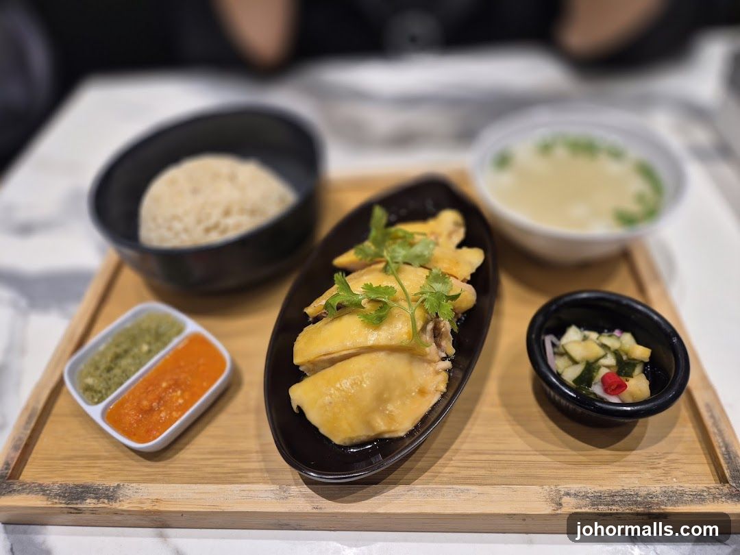 Hainanese Chicken Rice