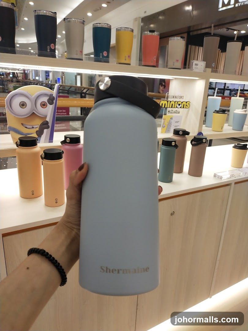 Water Bottles Display