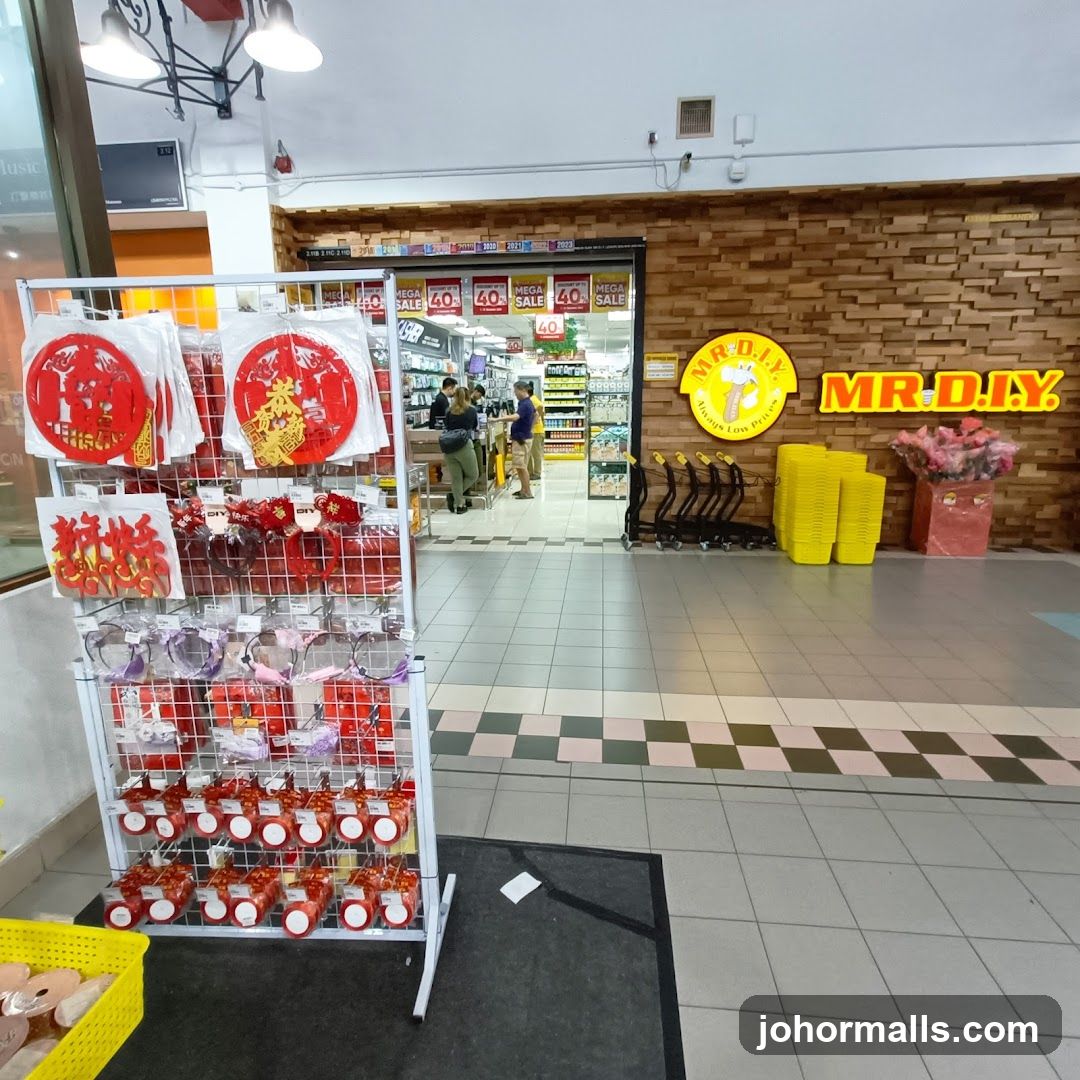 MR. DIY Store Entrance with Decorations