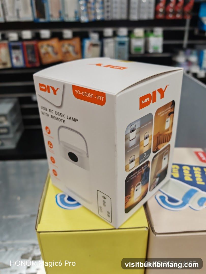 USB RC Desk Lamp Box