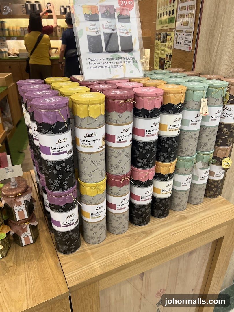 Tea Products Display