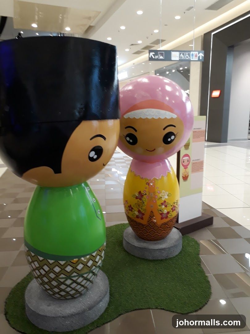 Decorative Figures in Mall