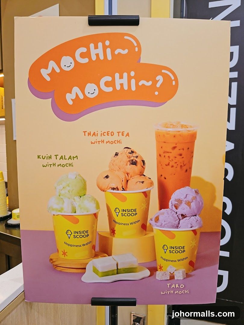 Mochi Ice Cream and Thai Iced Tea