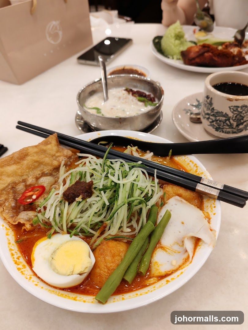 Laksa and Dessert