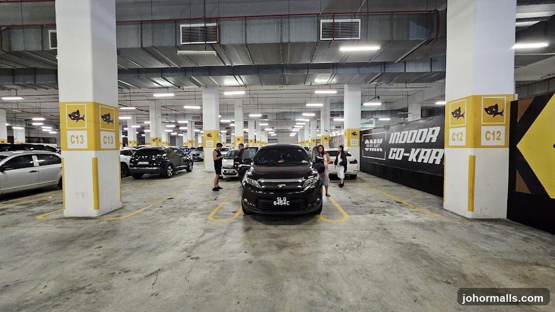 Indoor Go-Kart Parking Lot