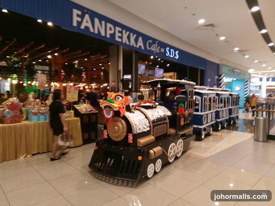 Children's Train Ride in Mall