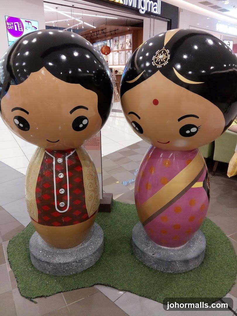 Kokeshi Dolls Display