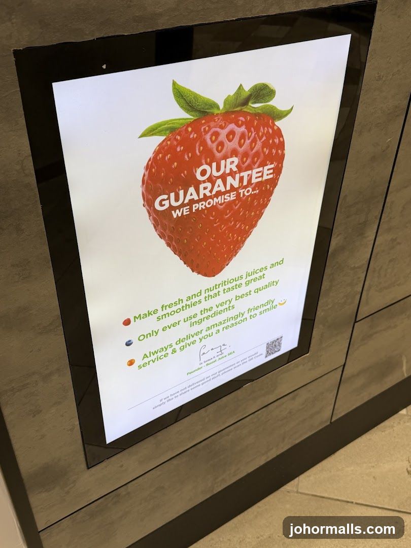 Boost Juice Guarantee