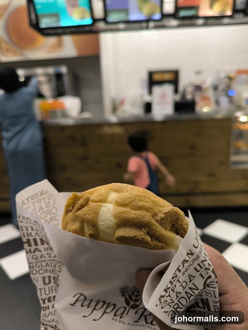 Pastry with branding