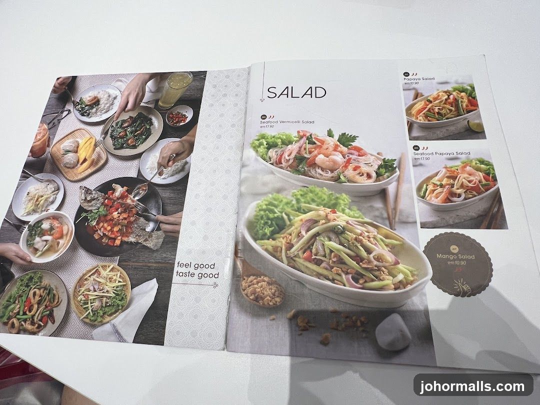 Salad Menu