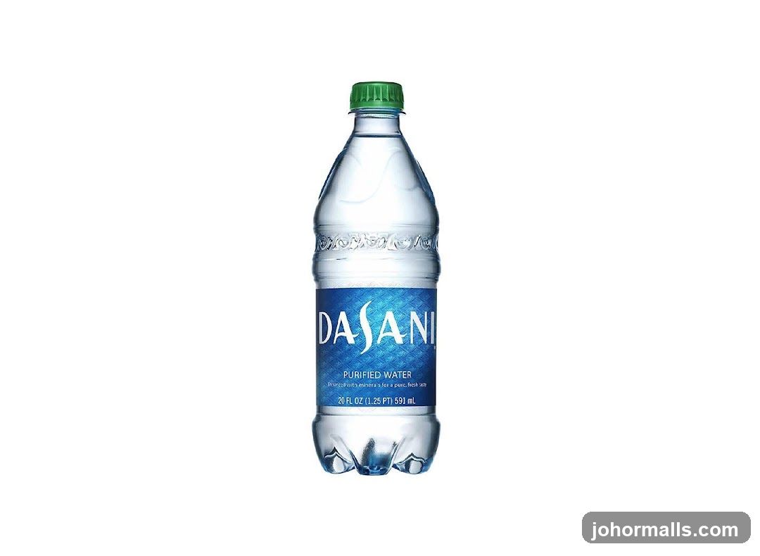 Dasani Purified Water Bottle