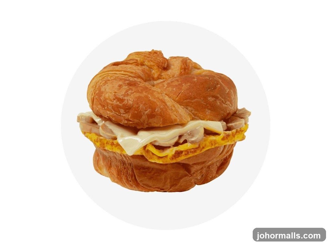 Croissant Breakfast Sandwich