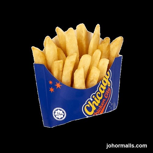Fries in branded box