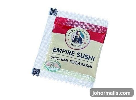 Empire Sushi Shichimi Togarashi Packet