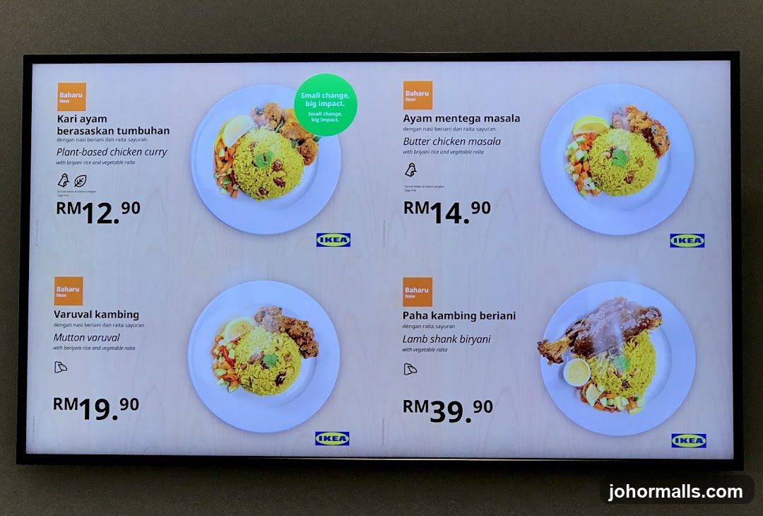 IKEA Menu