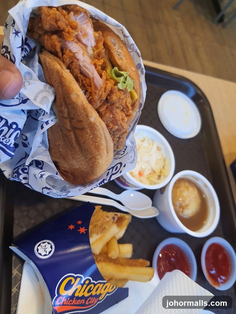 Chicago Chicken City meal
