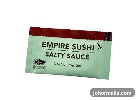 Empire Sushi Salty Sauce Packet