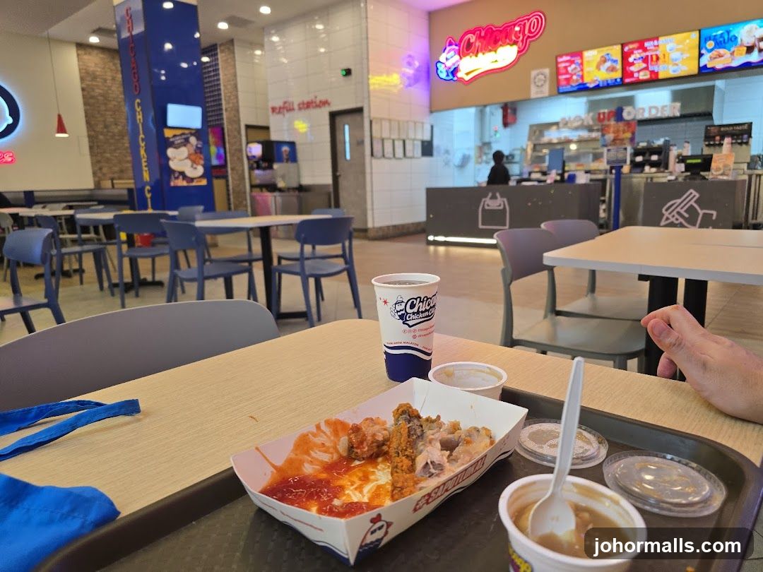 Interior of Chicago Chicken & Grill restaurant