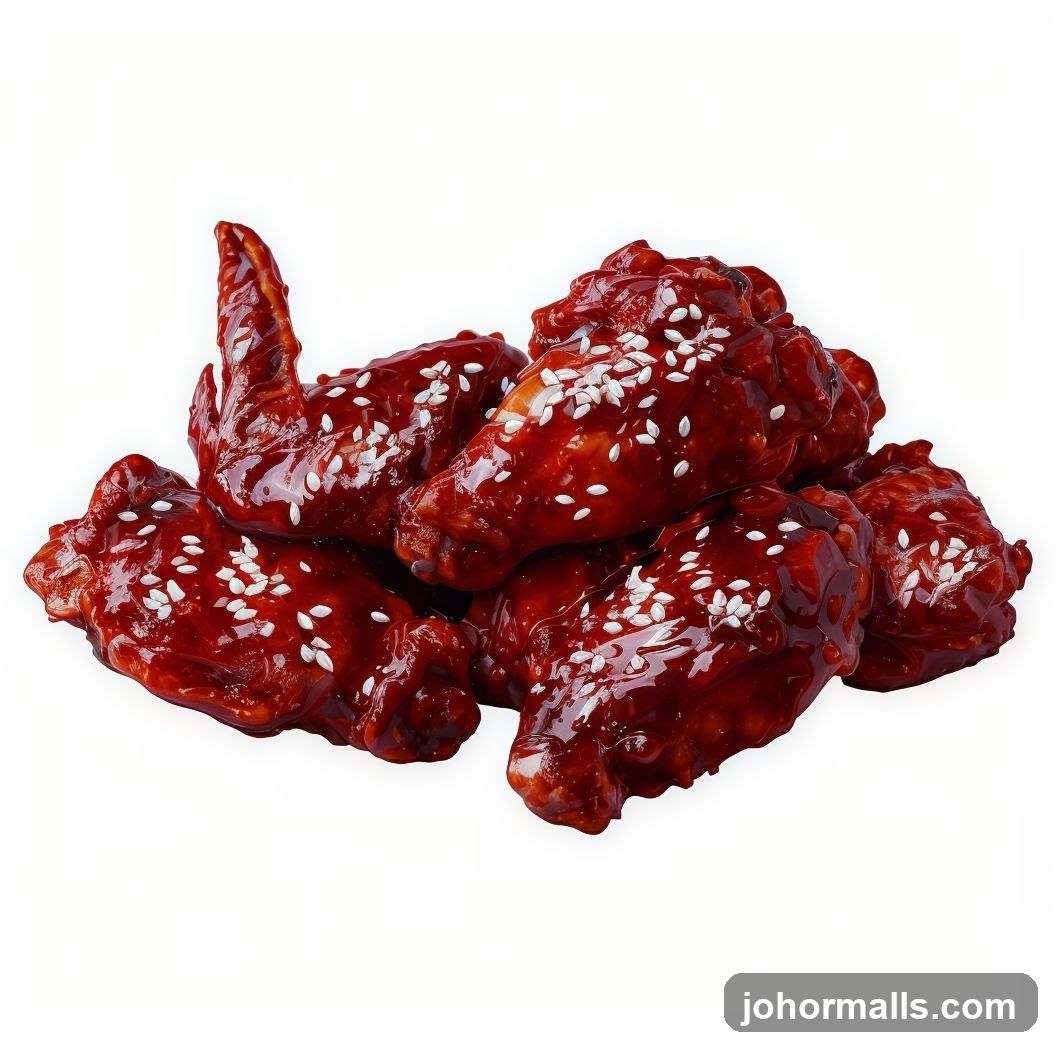 Sesame Glazed Chicken Wings
