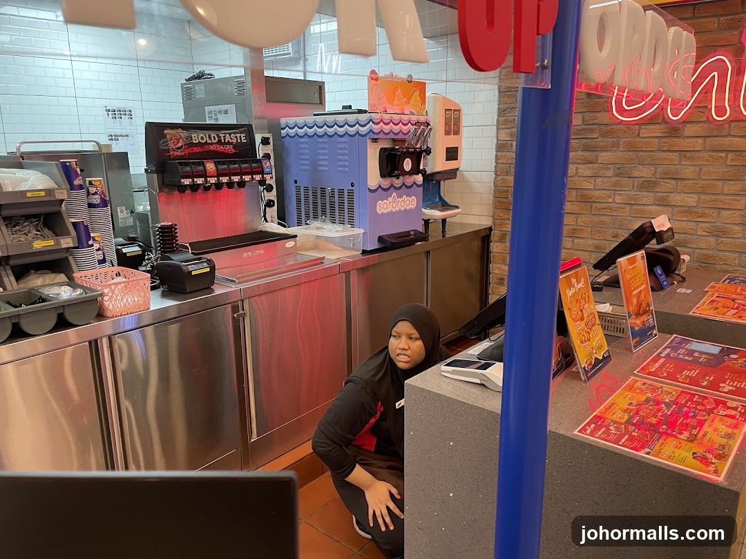 Restaurant Interior Counter Area