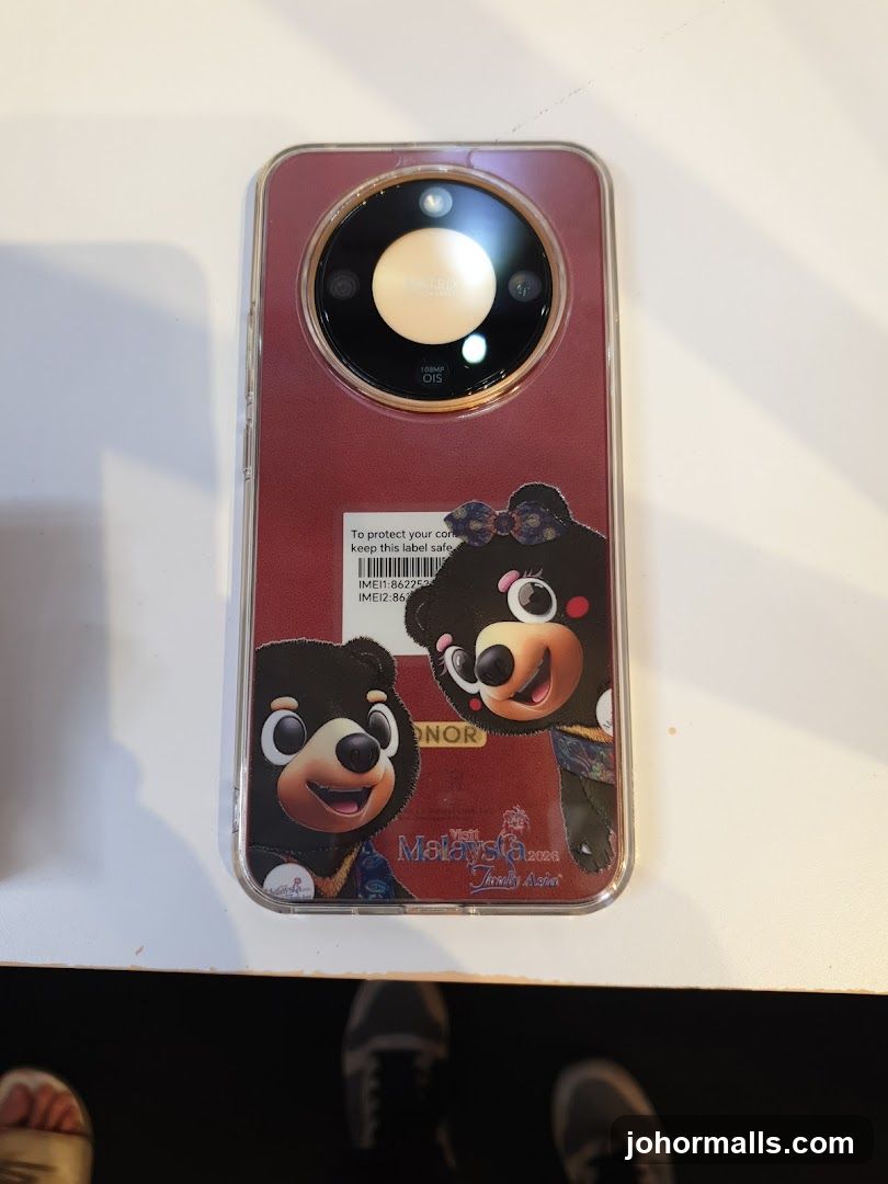 Phone Case with Mascot Design