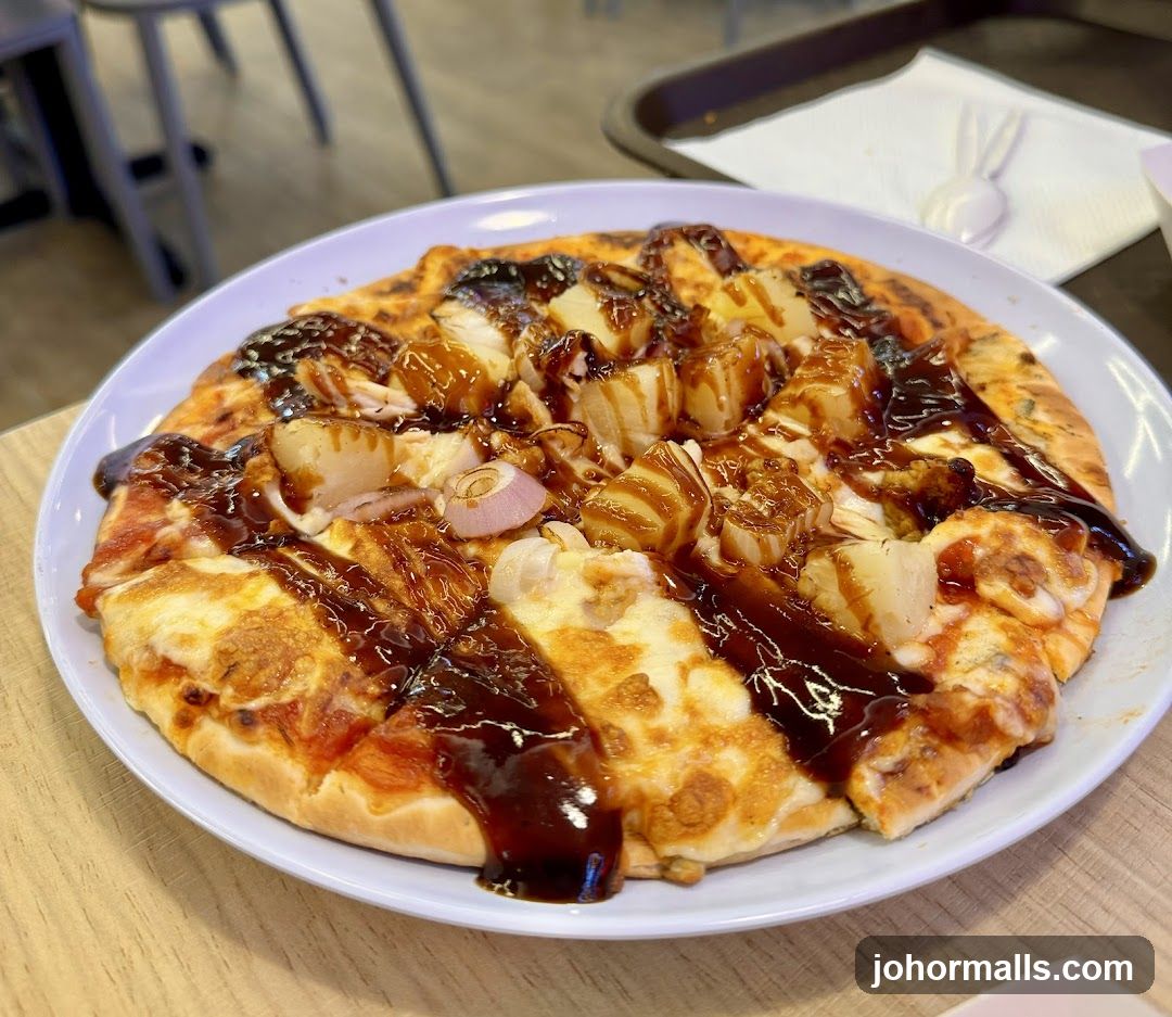 Pizza on Plate