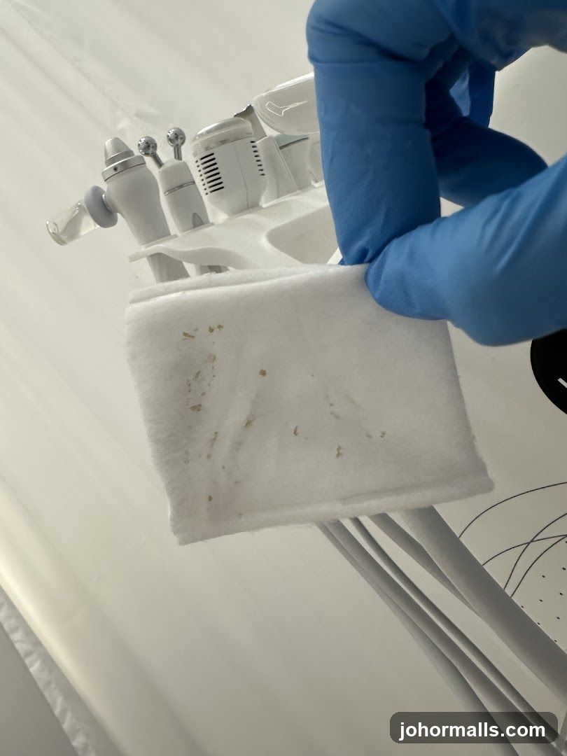 Cleaning a Dental Tool