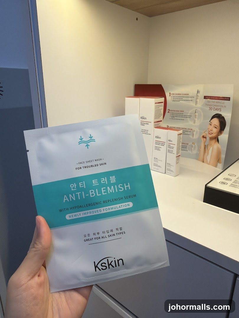Kskin Anti-Blemish Face Sheet Mask