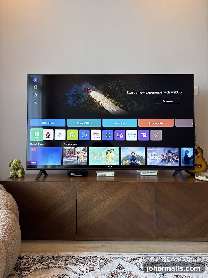 LG TV Home Screen